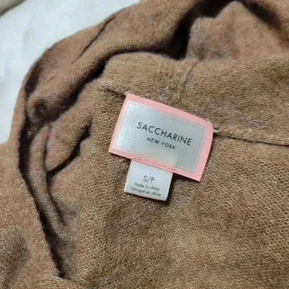 Saccharine New York Wool Alpaca Art To Wear Felted Eagle Bird Duster Sweater S - Picture 6 of 8